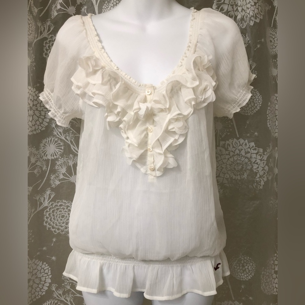 NWT Hollister Sheer Blouse